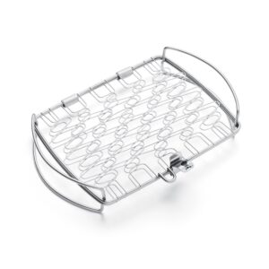 PANIER DE CUISSON POUR POISSON EN ACIER INOXYDABLE WEBER- PETIT-0