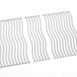 Ensemble de grilles de Remplacement en acier inoxydable pour Napoleon T410 -0