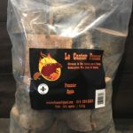 TRONÇONS DE BOIS QUÉBÉCOIS DE POMMIER CASTOR FUMANT-0