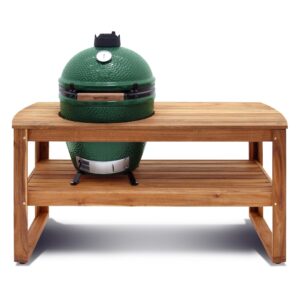 TABLE EN BOIS D'ACACIA POUR OEUF BGE LARGE-0