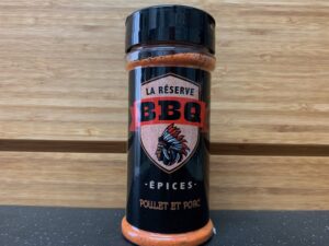 Épices poulet, porc et saumurage La Réserve BBQ