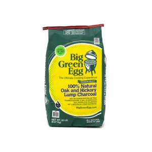 Charbon de bois naturel chêne et Hickory de Big Green Egg