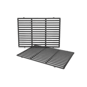 Ensemble de grilles en fonte émaillées pour Weber Genesis II 3 brûleurs
