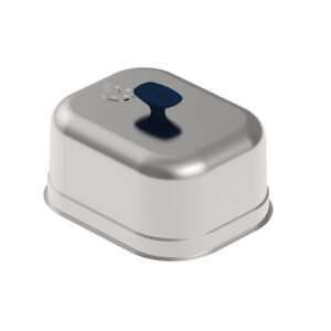 Cloche à étuver rectangulaire en acier inoxydable pour Plancha Eno
