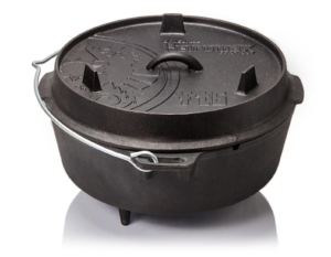 Marmite en fonte 9L sur pieds Petromax