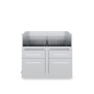 Cabinet en acier inoxydable pour Broil King encastrable 5 brûleurs
