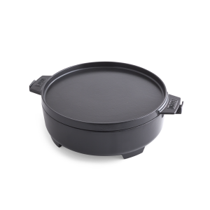 Cocotte duo Weber système gourmet