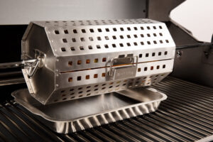 Panier à culbutage en acier inoxydable Broil King