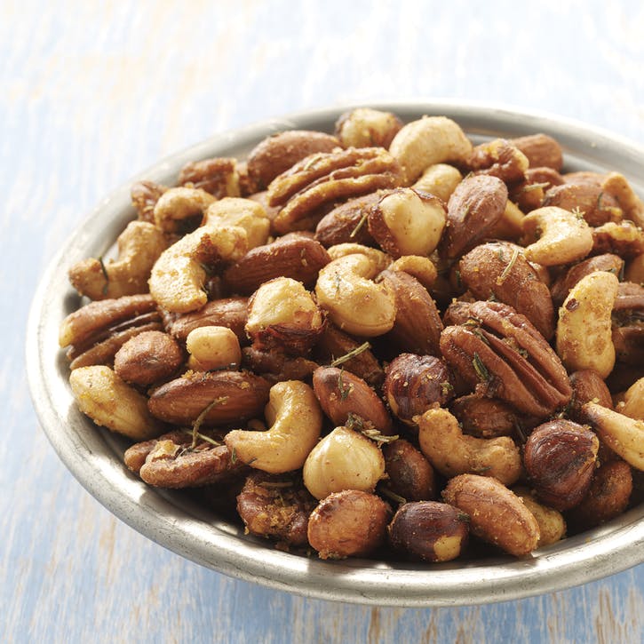 NOIX MÉLANGÉES FUMÉES ET ÉPICÉES