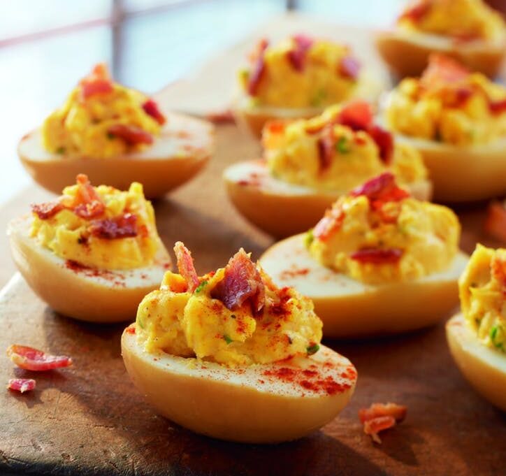 ŒUFS À LA DIABLE FUMÉS