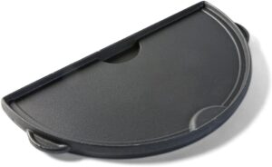 Plancha demi-lune en fonte pour oeufs XLarge Big Green Egg