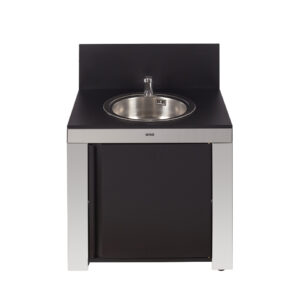 Modulo pour lavabo en acier inoxydable HPL Eno