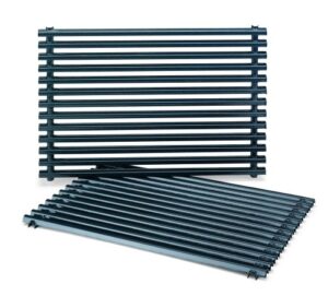 Grilles de cuisson en fonte pour Spirit 310 avec contrôles sur la tablette de Weber