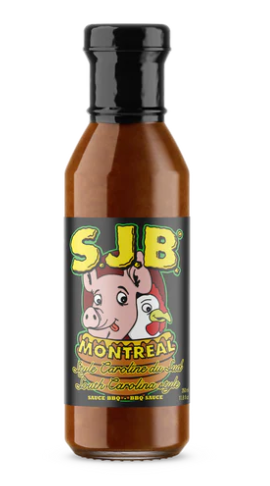 Sauce BBQ style Caroline du sud de SJB