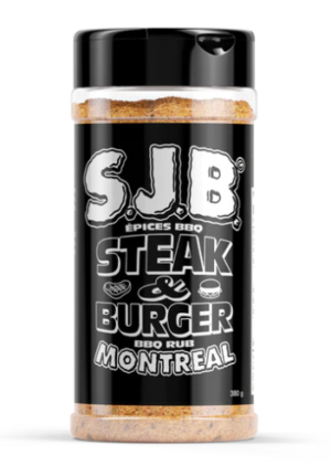 Épice à frotter Steak et Burger de SJB