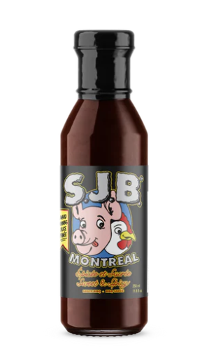 Sauce BBQ sucrée et épicée de SJB
