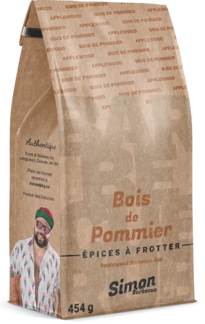 Épices à frotter Bois de Pommier de Simon Barbecue