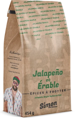 Épices à Frotter Jalapeño et Érable de Simon Barbecue