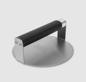 Presse burger en acier inoxydable Weber