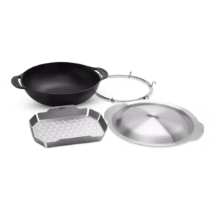 Wok et panier vapeur WEBER