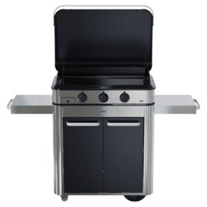 Combo Plancha Eno 3 brûleurs enosign acier inoxydable