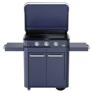 Combo Plancha Eno 3 brûleurs enosign bleu