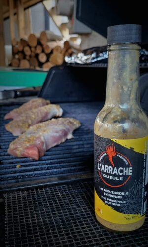 Sauce piquante La moutarde à l'ananas de L'Arrache Gueule