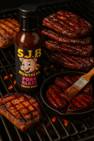 Sauce Bbq Pork glaze de SJB